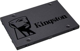 SSD|KINGSTON|120GB|SATA 3.0|TLC|Write speed 320 MBytes/sec|Read speed 500 MBytes/sec|2,5"|TBW 40 TB|MTBF 1000000 hours|SA400S37/120G cena un informācija | Iekšējie cietie diski (HDD, SSD, Hybrid) | 220.lv