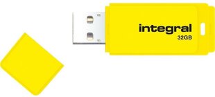 Флешка INTEGRAL INFD32GBNEONYL, 32GB цена и информация | USB накопители | 220.lv