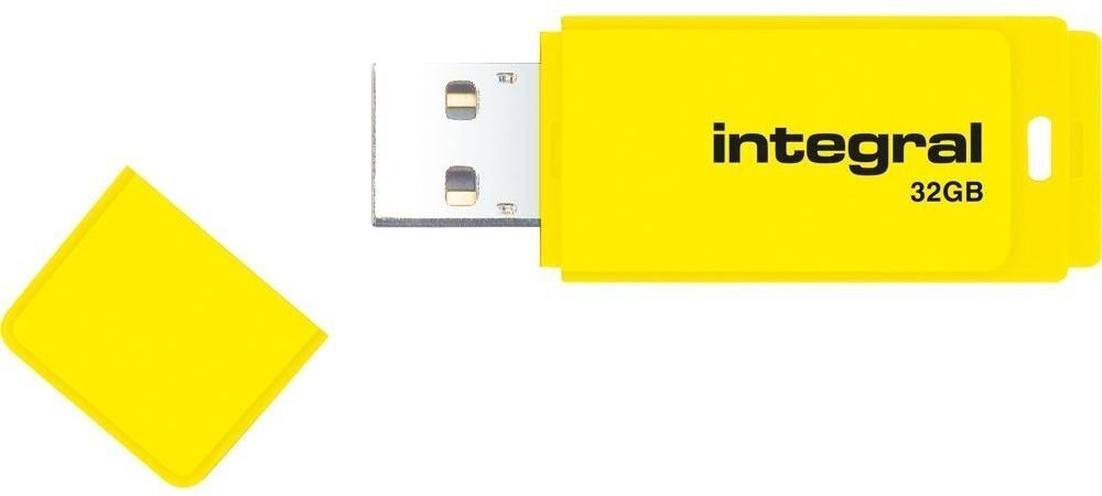 Zibatmiņa INTEGRAL INFD32GBNEONYL, 32GB цена и информация | USB Atmiņas kartes | 220.lv