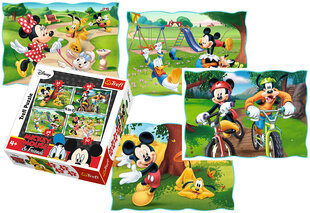 Puzle “Mickey Mouse” Trefl, 35 + 45 + 54 + 70 цена и информация | Пазлы | 220.lv