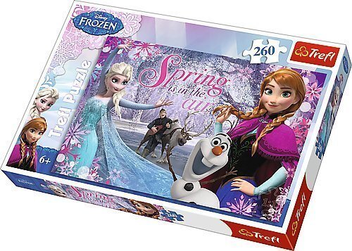 Puzle Trefl "Ledud sirds" (Frozen), 260 daļas  cena un informācija | Puzles, 3D puzles | 220.lv