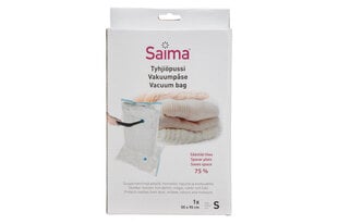 Saima вакуумный мешок для одежды, 55x90 см цена и информация | Мешки для одежды, вешалки | 220.lv