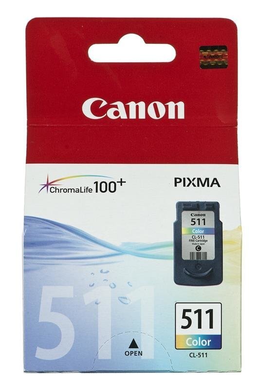 Oriģinālais Tintes Kārtridžs Canon CL511 цена и информация | Tintes kārtridži | 220.lv