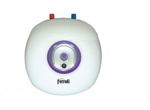 Электрический водонагреватель Ferroli BRAVO 10 l U, под раковину цена и информация | Водонагреватели | 220.lv