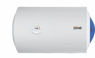 Elektriskais ūdens sildītājs Ferroli CALYPSO H-80, horizontāls cena un informācija | Ūdens sildītāji | 220.lv