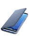 Sāniski atverams maciņš LED View priekš Samsung Galaxy S8 Plus (G955) Zils cena un informācija | Telefonu vāciņi, maciņi | 220.lv