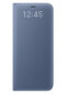 Sāniski atverams maciņš LED View priekš Samsung Galaxy S8 Plus (G955) Zils цена и информация | Telefonu vāciņi, maciņi | 220.lv