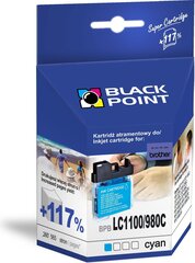 Ink cartridge Black Point BPBLC1100/980XLC | cyan | 16 ml | Brother LC1100/980C cena un informācija | Tintes kārtridži | 220.lv