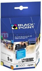 Ink cartridge Black Point BPBLC1100/980XLC | cyan | 16 ml | Brother LC1100/980C cena un informācija | Tintes kārtridži | 220.lv