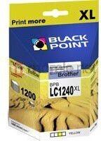 Ink cartridge Black Point BPBLC1240Y | yellow | 11 ml | Brother LC1240Y cena un informācija | Tintes kārtridži | 220.lv