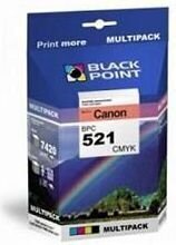 Ink cartridge Black Point BPC521CMYK | MULTIPACK (CMYK) | 0 ml | Canon b.d. cena un informācija | Tintes kārtridži | 220.lv