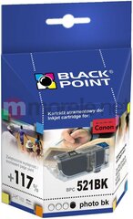 Ink Black Point BPC521BK | Photo black | chip | 7420 p. | Canon CLI-521BK cena un informācija | Tintes kārtridži | 220.lv