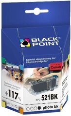 Ink Black Point BPC521BK | Photo black | chip | 7420 p. | Canon CLI-521BK cena un informācija | Tintes kārtridži | 220.lv