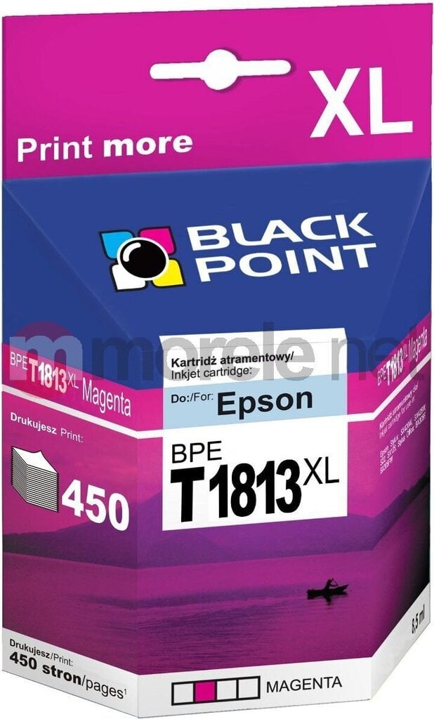 Ink cartridge Black Point BPET1813XL | magenta | 8,5 ml | Epson T1813 cena un informācija | Tintes kārtridži | 220.lv