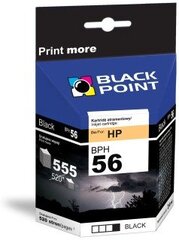 Ink Black Point BPH56 | Black | 19ml | 555 p. | HP C6656 cena un informācija | Tintes kārtridži | 220.lv