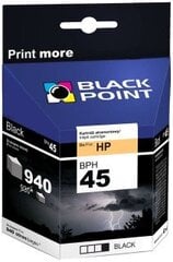 Ink Black Point BPH45 | Black | 42 ml | 940 p. | HP 51645 cena un informācija | Tintes kārtridži | 220.lv