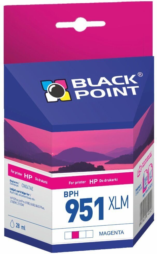 Ink cartridge Black Point BPH951XLM | magenta | 28 ml | HP CN047AE цена и информация | Tintes kārtridži | 220.lv