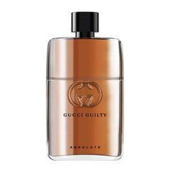 Parfimērijas ūdens Gucci Guilty Absolute Pour Homme EDP (90 ml) cena un informācija | Vīriešu smaržas | 220.lv