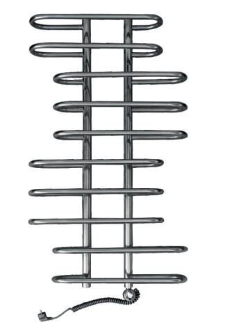 Elektriskais dvieļu žāvētājs Rosela Akord ar sildīšanas elementu, Pulēts tērauds, 650x700 mm, 200W cena un informācija | Dvieļu žāvētāji | 220.lv