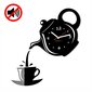 Sienas pulkstenis Kafija цена и информация | Pulksteņi | 220.lv