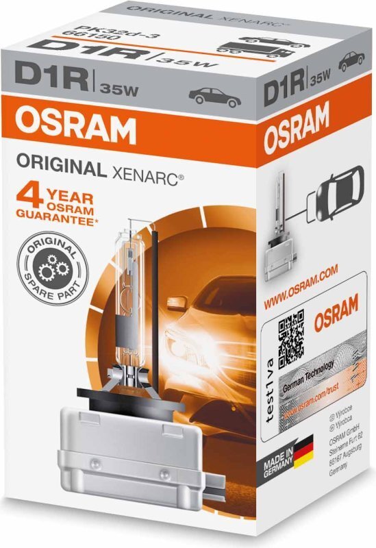 Automašīnas spuldze OS66150 Osram OS66150 D1R 35W 85V cena un informācija | Auto spuldzes | 220.lv