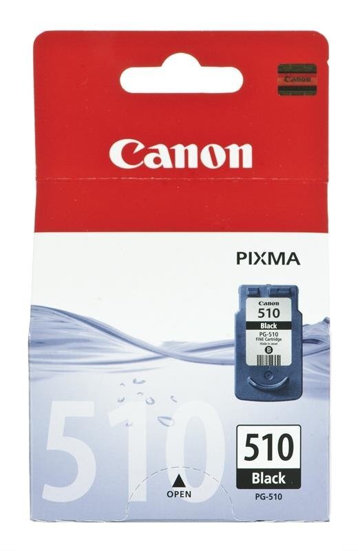 Tintes kasetne CANON PG-510, Melna цена и информация | Tintes kārtridži | 220.lv