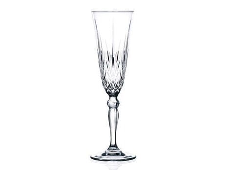 RCR šampanieša glāžu komplekts, 6 gab. cena un informācija | Glāzes, krūzes, karafes | 220.lv