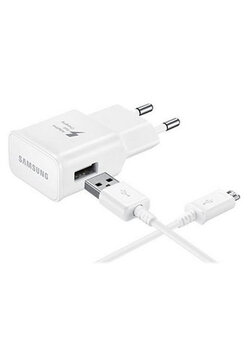 Samsung EP-TA20EWE Adaptīvs USB Plug 2A Ātrs Lādētājs + EP-DN930CWE Type-C 3.1 Datu Kabelis Balts (EU Blister) cena un informācija | Lādētāji un adapteri | 220.lv