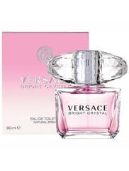 Tualetes ūdens Versace Bright Crystal EDT sievietēm, 90 ml цена и информация | Женские духи | 220.lv
