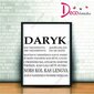 Interjera uzlīme Daryk цена и информация | Dekoratīvās uzlīmes | 220.lv