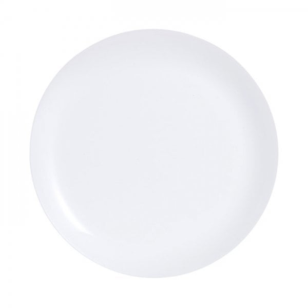 Balts šķīvis Luminarc DIWALI, 25 cm cena un informācija | Trauki, šķīvji, pusdienu servīzes | 220.lv