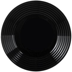 Melns šķīvis karstam ēdienam Luminarc, HARENA BLACK, 25 cm цена и информация | Посуда, тарелки, обеденные сервизы | 220.lv