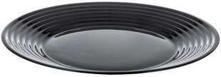 Melns šķīvis karstam ēdienam Luminarc, HARENA BLACK, 25 cm cena un informācija | Trauki, šķīvji, pusdienu servīzes | 220.lv
