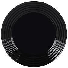 Melns šķīvis karstam ēdienam Luminarc, HARENA BLACK, 19 cm цена и информация | Trauki, šķīvji, pusdienu servīzes | 220.lv