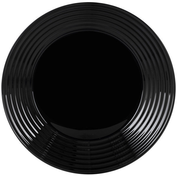 Melns zupas šķīvis Luminarc, HARENA BLACK cena un informācija | Trauki, šķīvji, pusdienu servīzes | 220.lv
