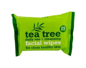Влажные салфетки Tea Tree Cleansing, 25 шт. цена и информация | Ватные изделия и влажные салфетки | 220.lv