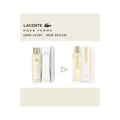 Женская парфюмерия Lacoste EDP: Емкость - 90 ml цена и информация | Женские духи | 220.lv