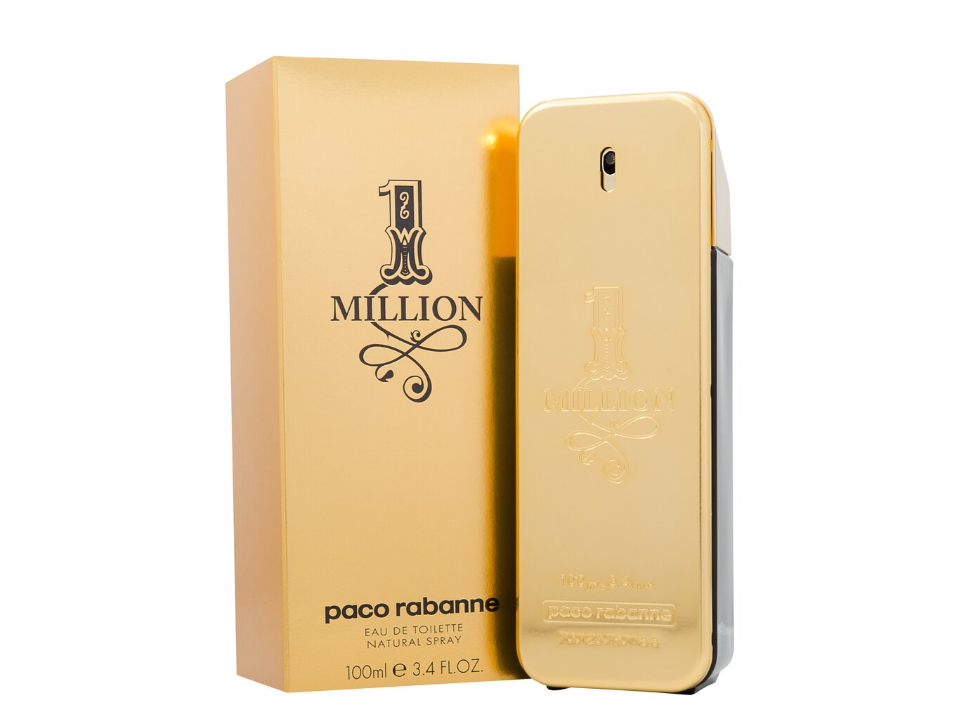 Tualetes ūdens Paco Rabanne 1 Million EDT vīriešiem 100 ml цена и информация | Vīriešu smaržas | 220.lv