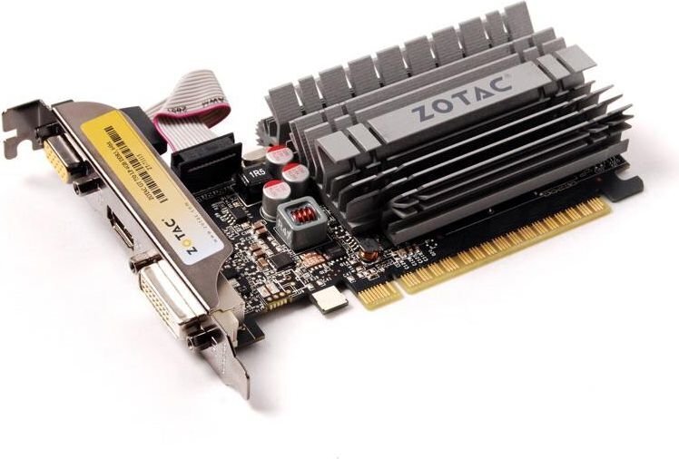 Karta graficzna ZOTAC GT 730 ZONE Edition Low Profile 4GB DDR3 cena un informācija | Videokartes (GPU) | 220.lv