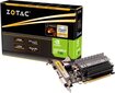 Karta graficzna ZOTAC GT 730 ZONE Edition Low Profile 4GB DDR3 cena un informācija | Videokartes (GPU) | 220.lv