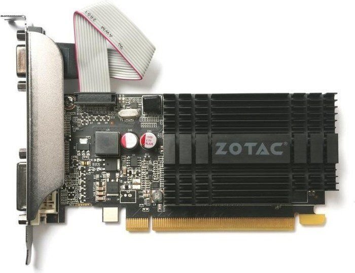 Zotac GeForce GT710 1GB DDR3 PCIE ZT-71301-20L цена и информация | Videokartes (GPU) | 220.lv