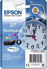 Epson - Trójpak CMY T2705 3x3,6 мл для WF-3620 / WF-7x10 цена и информация | Картриджи для струйных принтеров | 220.lv