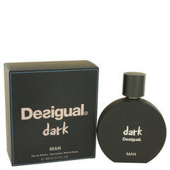 Tualetes ūdens vīriešiem Dark Desigual EDT: Tilpums - 100 ml cena un informācija | Vīriešu smaržas | 220.lv