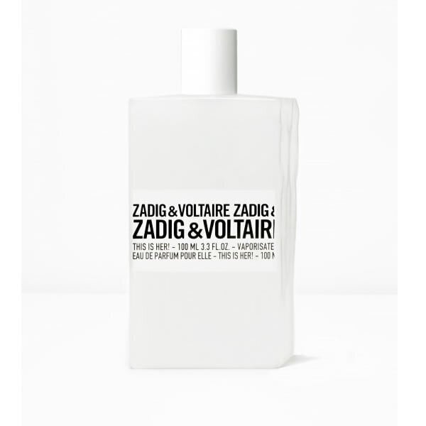 Smaržas sievietēm This Is Her! Zadig & Voltaire EDP: Tilpums - 100 ml цена и информация | Sieviešu smaržas | 220.lv