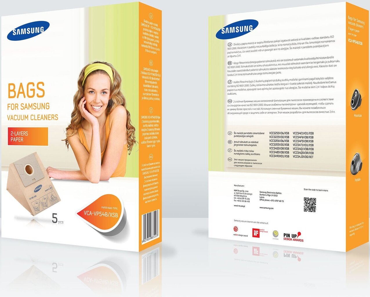 Samsung VCA-VP54B/XSB цена и информация | Putekļu sūcēju piederumi | 220.lv