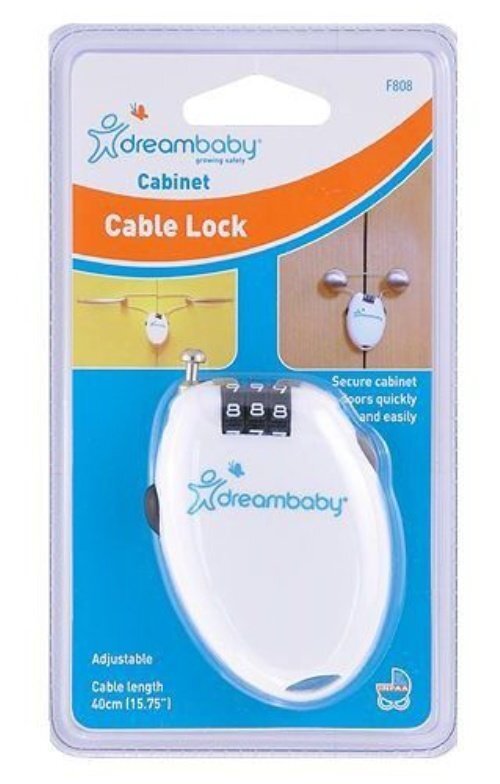 Universālā slēdzene Dreambaby® Cable Lock cena un informācija | Bērnu drošības preces | 220.lv