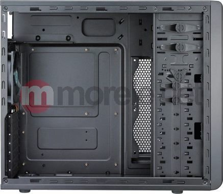 Cooler Master CM Force 500 Midi Tower melns cena un informācija | Datoru korpusi | 220.lv