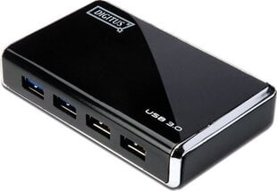 USB 3.0 Hub, 4-port цена и информация | Адаптеры и USB разветвители | 220.lv