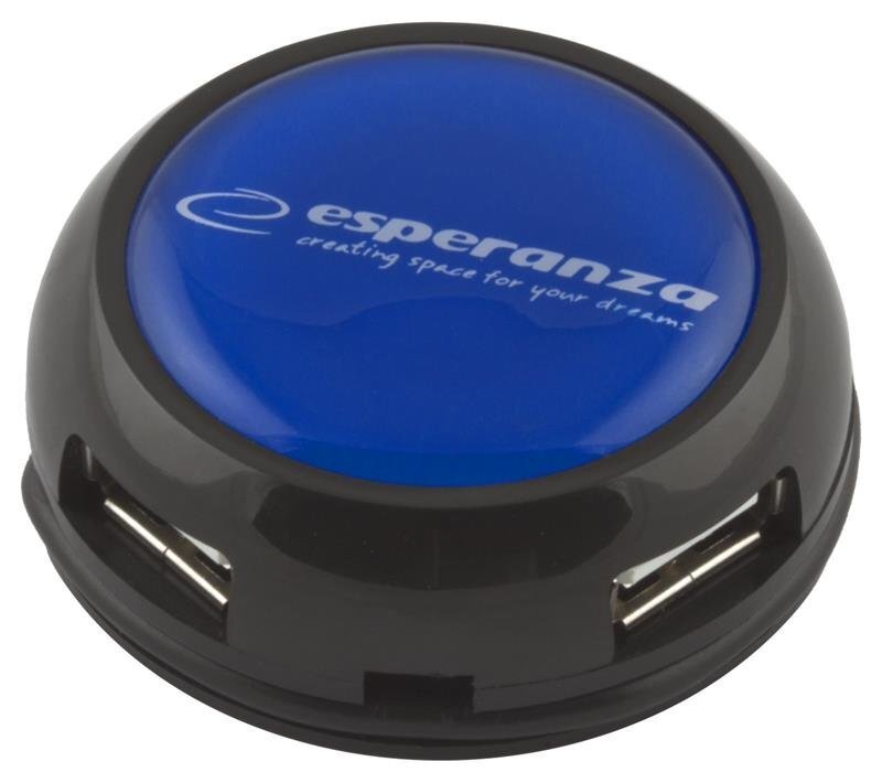 ESPERANZA Hub 4 Porty EA135B USB 2.0 YOYO цена и информация | Adapteri un USB centrmezgli | 220.lv