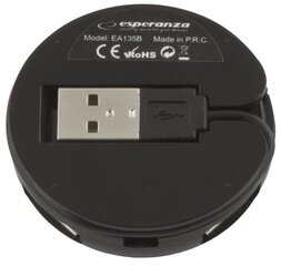 ESPERANZA Hub 4 Porty EA135B USB 2.0 YOYO cena un informācija | Adapteri un USB centrmezgli | 220.lv